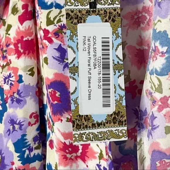 Tall Puff Sleeve Dress - Picture 10 of 11